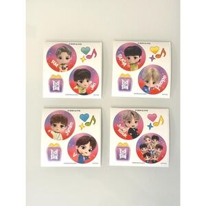 McDonalds BTS x TinyTan Stickers